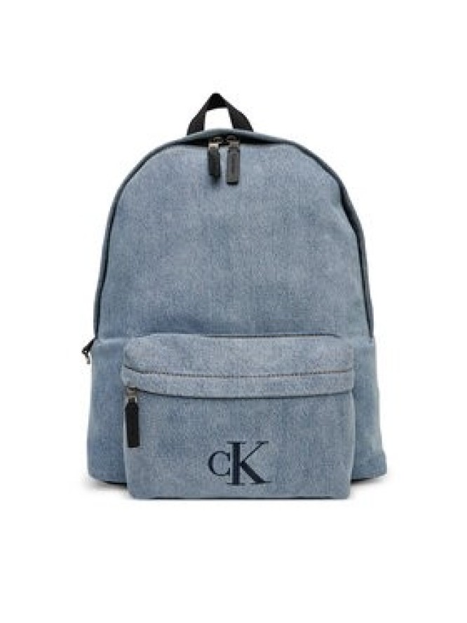 Calvin Klein Plecak Denim Backpack 40 LV04G3138G Błękitny