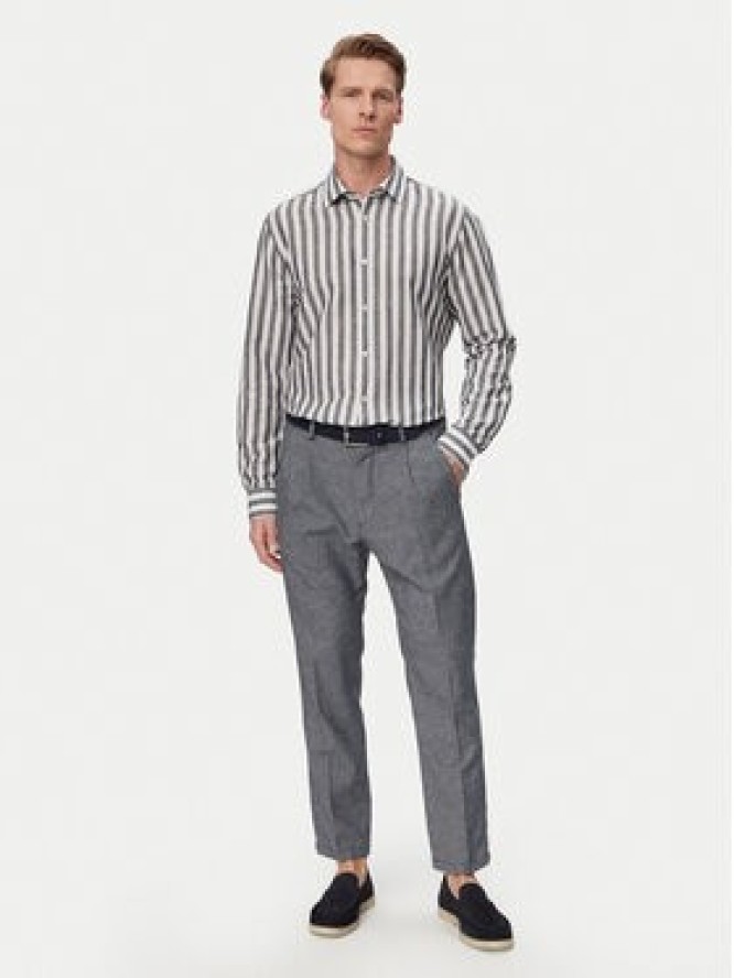 JOOP! Koszula Pit1 30102693 Granatowy Slim Fit