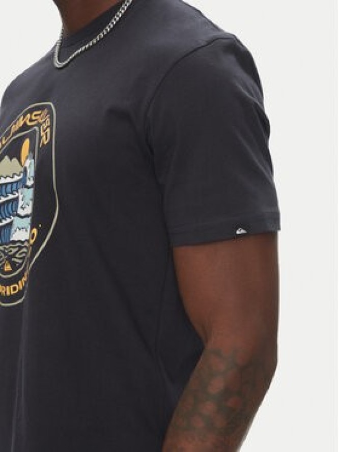 Quiksilver T-Shirt Ev Three Seas Ss EQYZT08051 Granatowy Regular Fit