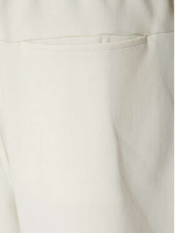 Calvin Klein Jeans Szorty sportowe Logo Tape J30J327246 Écru Regular Fit