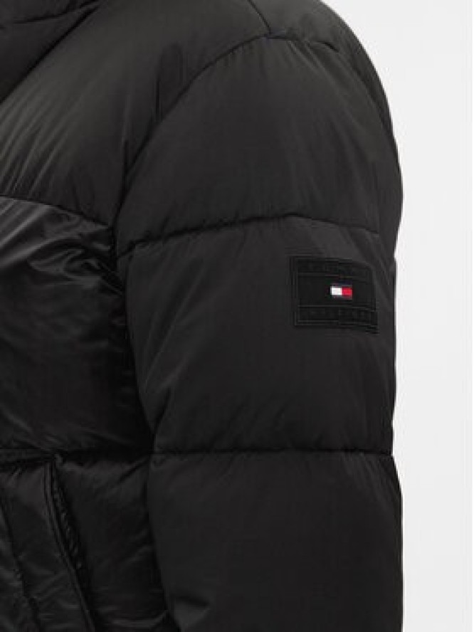 Tommy Hilfiger Kurtka zimowa Tech Stand Collar MW0MW27586 Czarny Regular Fit