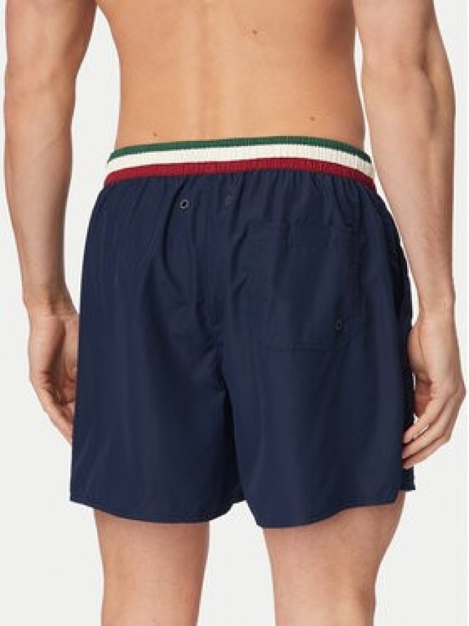 Aeronautica Militare Szorty kąpielowe 261BW0233UCT02967 Granatowy Regular Fit