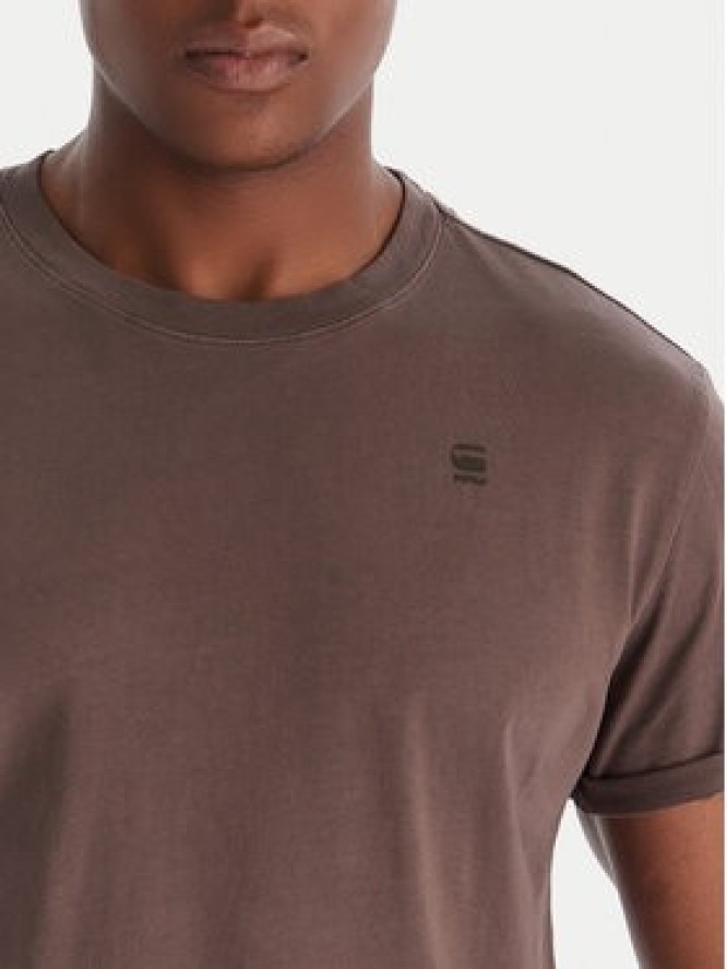 G-Star Raw T-Shirt Text Back D25971-2653 Niebieski Relaxed Fit