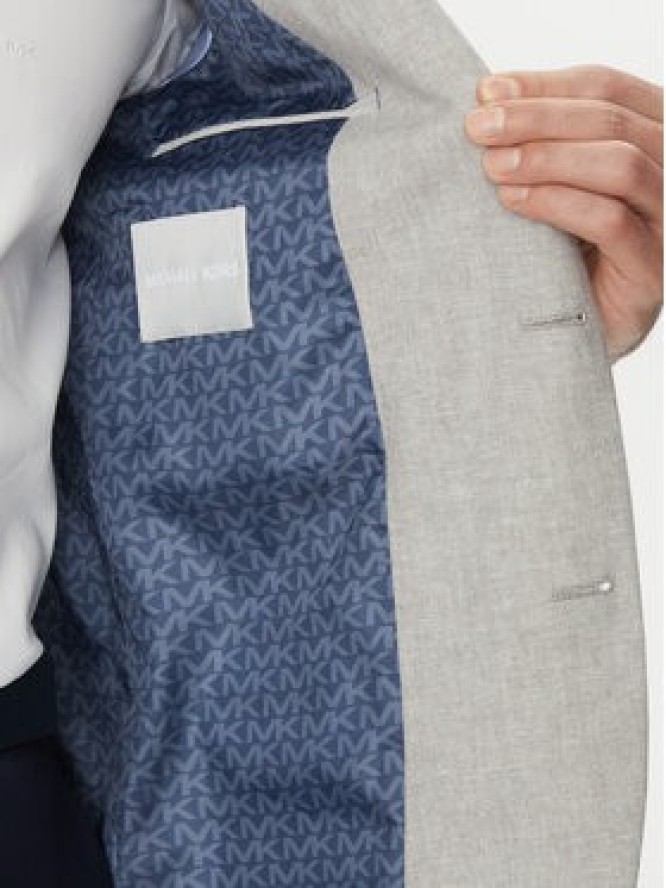 Michael Kors Marynarka MK0SB01083 Szary Regular Fit