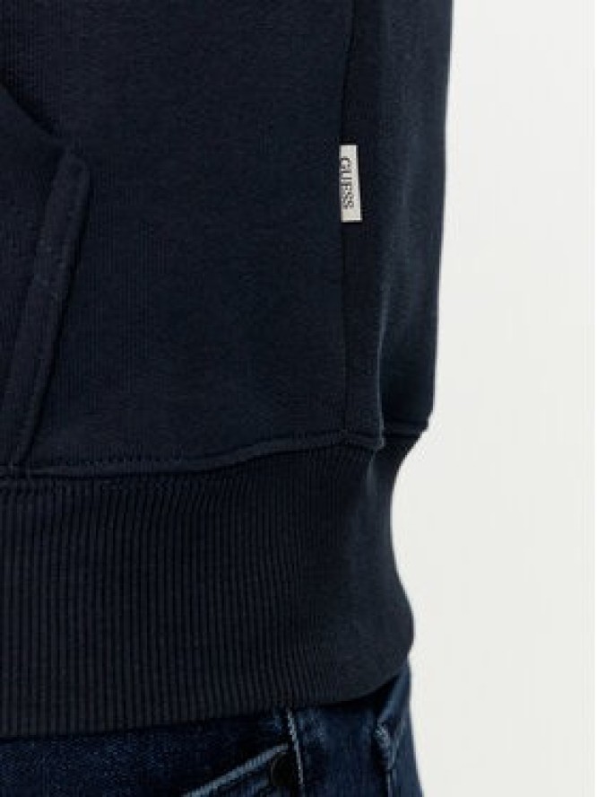 Guess Jeans Bluza M4YQ28 K9V31 Granatowy Regular Fit