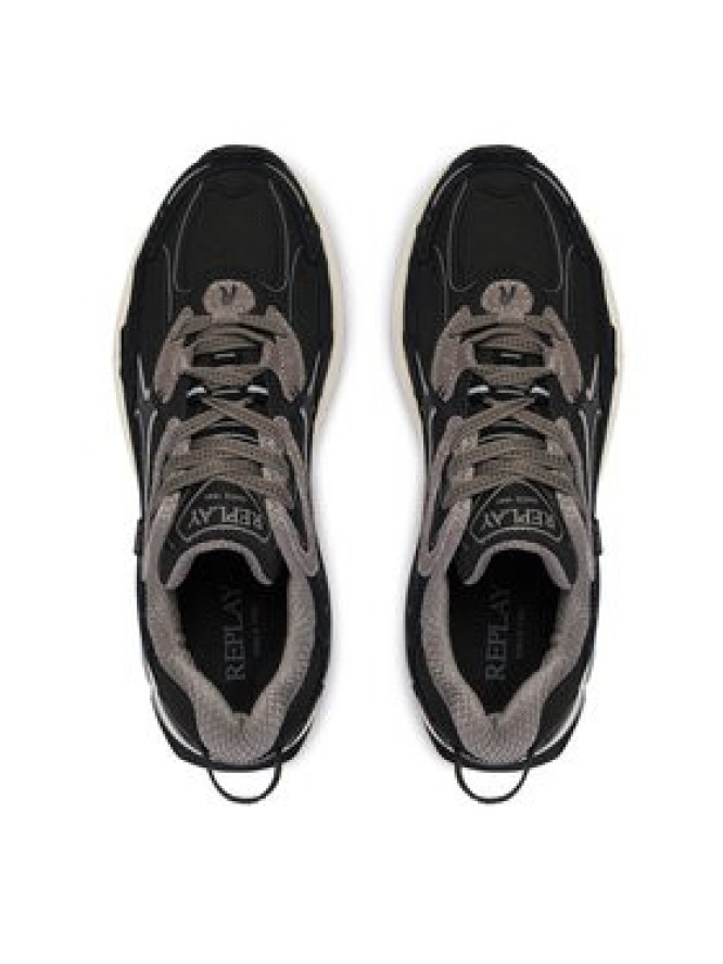 REPLAY Sneakersy GMSD5 .000.C0004T Czarny
