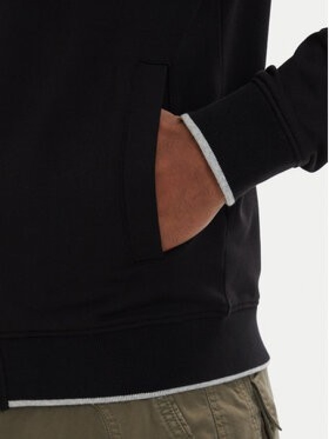 Aeronautica Militare Bluza 261FE1956UF00459 Czarny Regular Fit