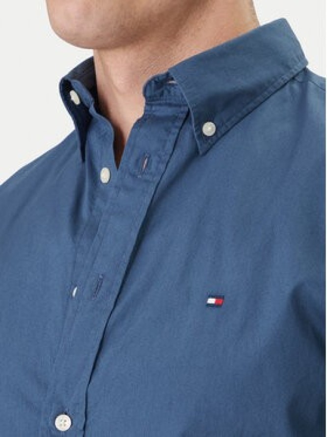 Tommy Hilfiger Koszula MW0MW37550 Niebieski Regular Fit