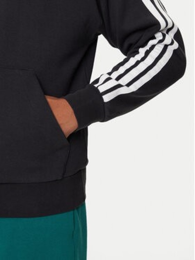 adidas Bluza Essentials 3-Stripes JE6297 Czarny Regular Fit
