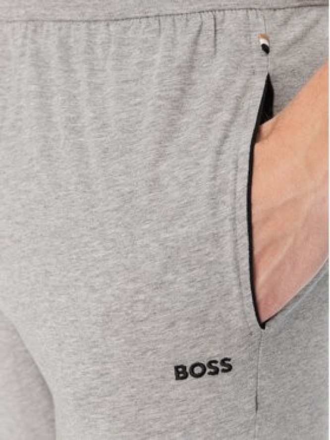 BOSS Spodnie dresowe Mix&Match 50515365 Szary Regular Fit
