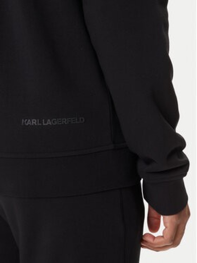KARL LAGERFELD Bluza 705751 500900 Czarny Regular Fit