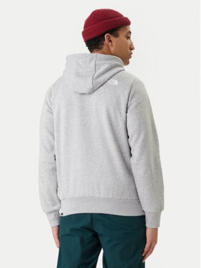 The North Face Bluza Simple Dome NF0A89FC Szary Regular Fit