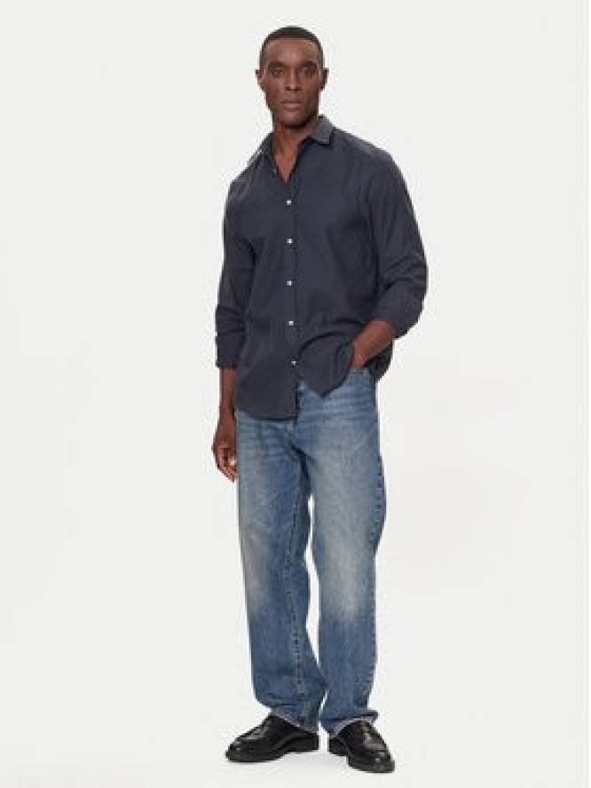 Guess Koszula M5BH26 W1961 Niebieski Regular Fit