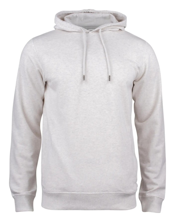clique Premium OC Hoody z bawełny organicznej i poliestru z recyklingu – nature