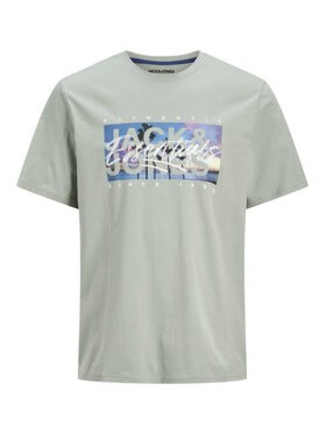 Jack & Jones T-Shirt Colton 12268438 Zielony Standard Fit