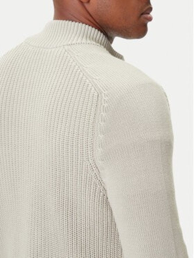 Aeronautica Militare Kardigan 252MA1565UL00409 Beżowy Regular Fit