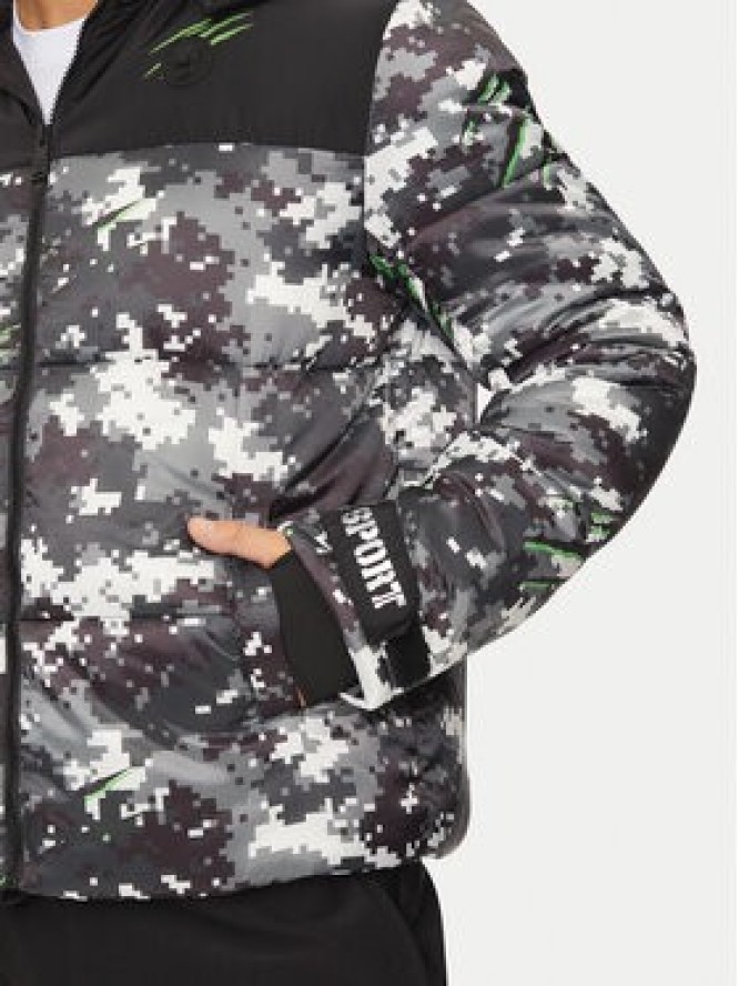 Plein Sport Kurtka zimowa AADC MRB2555 SXV005N Czarny Regular Fit