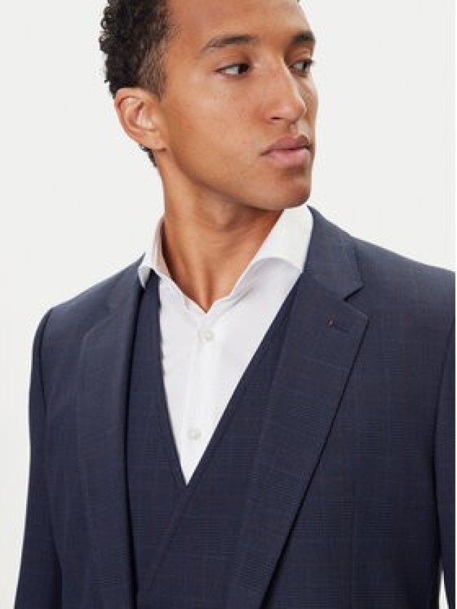 HUGO Garnitur Arti/Hesten242V1X 50547314 Granatowy Extra Slim Fit