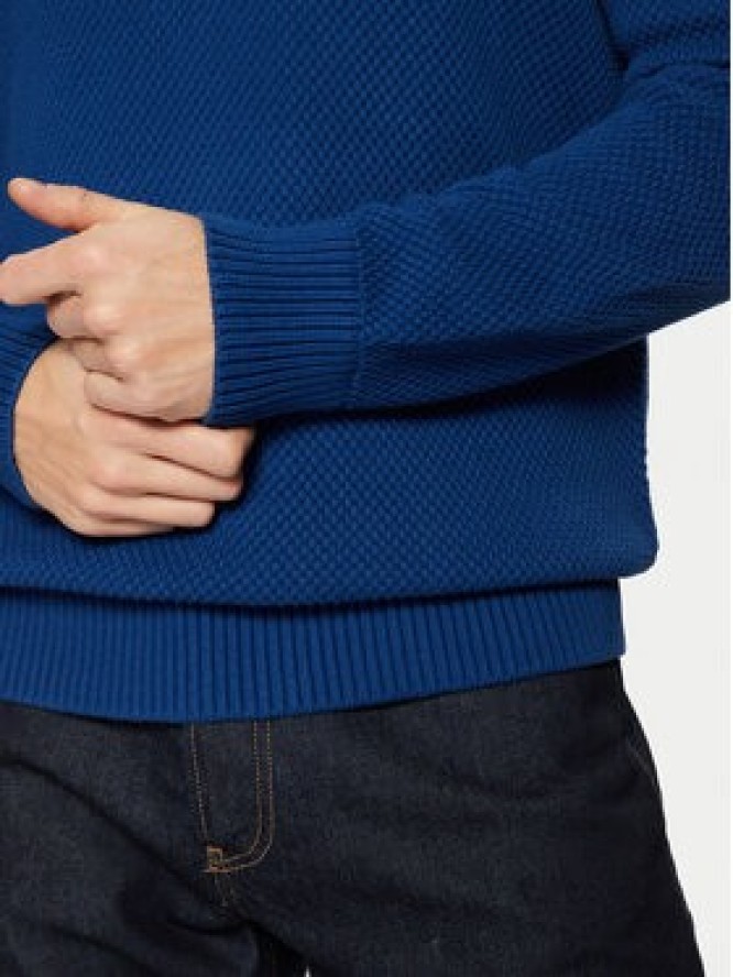 Selected Homme Sweter 16094552 Niebieski Relaxed Fit