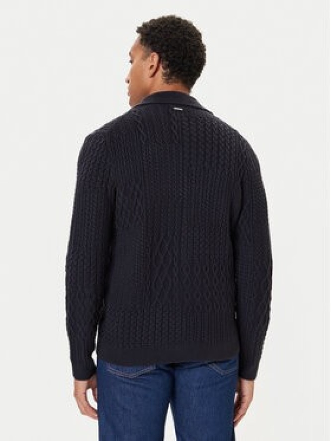 Guess Kardigan M5BR43 Z2ZK2 Granatowy Regular Fit