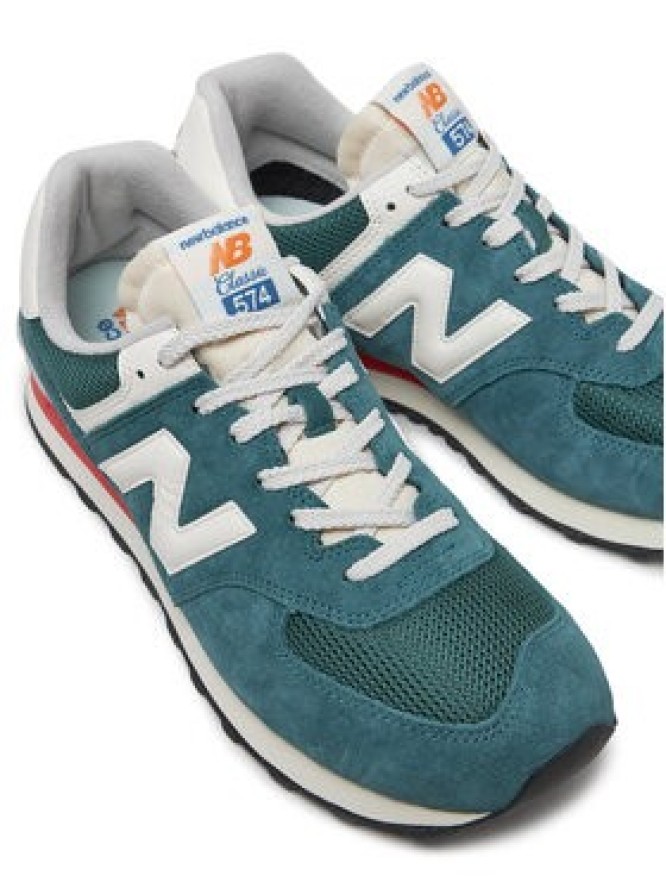 New Balance Sneakersy U574VPG Zielony