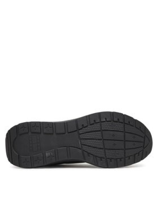 Tommy Jeans Sneakersy Tjm Runner Leather EM0EM01621 Czarny