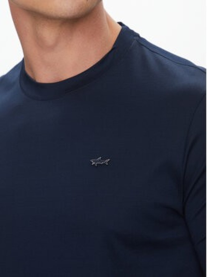 Paul&Shark T-Shirt 24411021 Granatowy Regular Fit