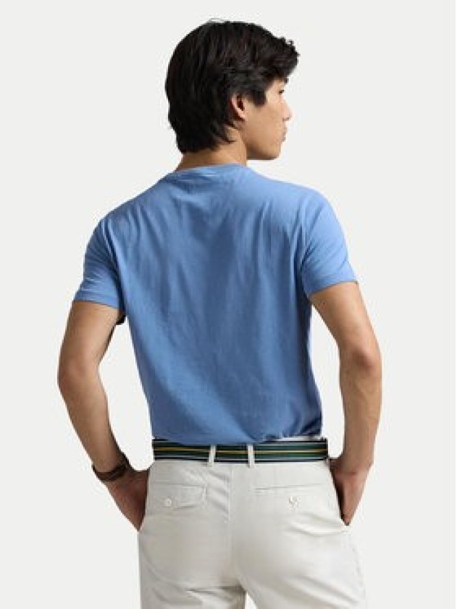 Polo Ralph Lauren T-Shirt 710671438408 Niebieski Slim Fit