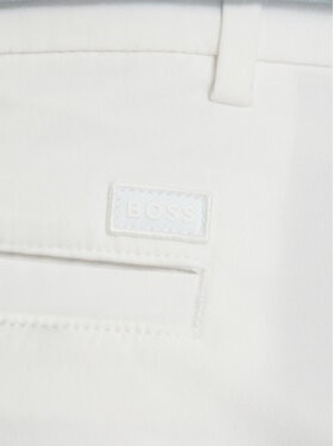 BOSS Szorty materiałowe H-Kane1 50555235 Biały Modern Fit