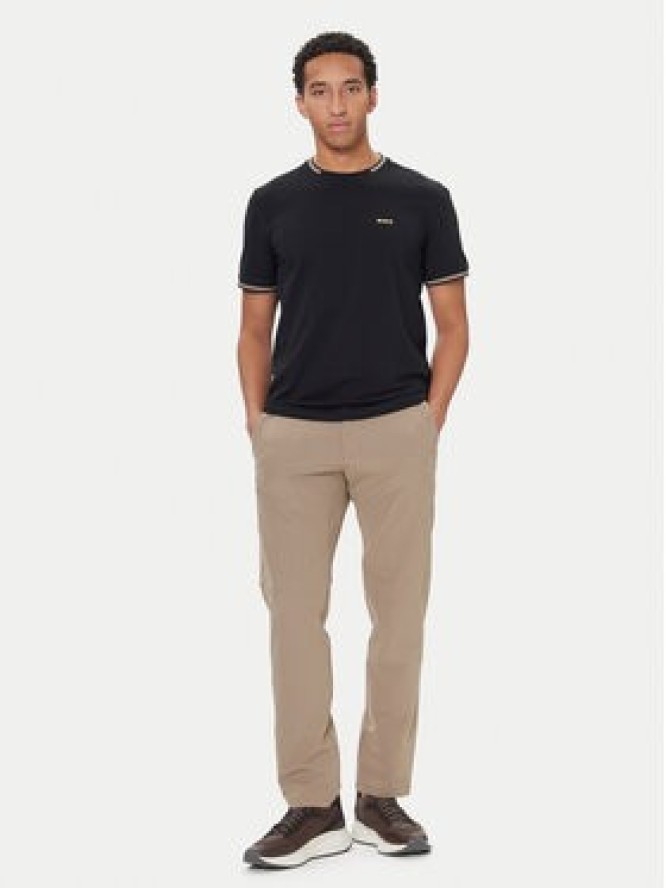 BOSS T-Shirt Taul 50521245 Czarny Regular Fit