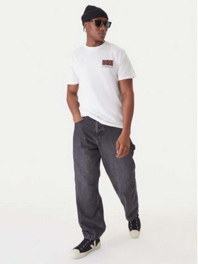 Quiksilver T-Shirt Evo Youth Crisis EQYZT08192 Biały Regular Fit