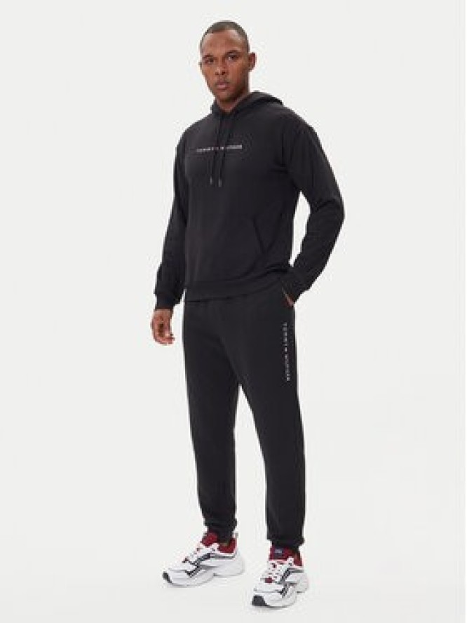 Tommy Hilfiger Spodnie dresowe UM0UM03664 Czarny Regular Fit