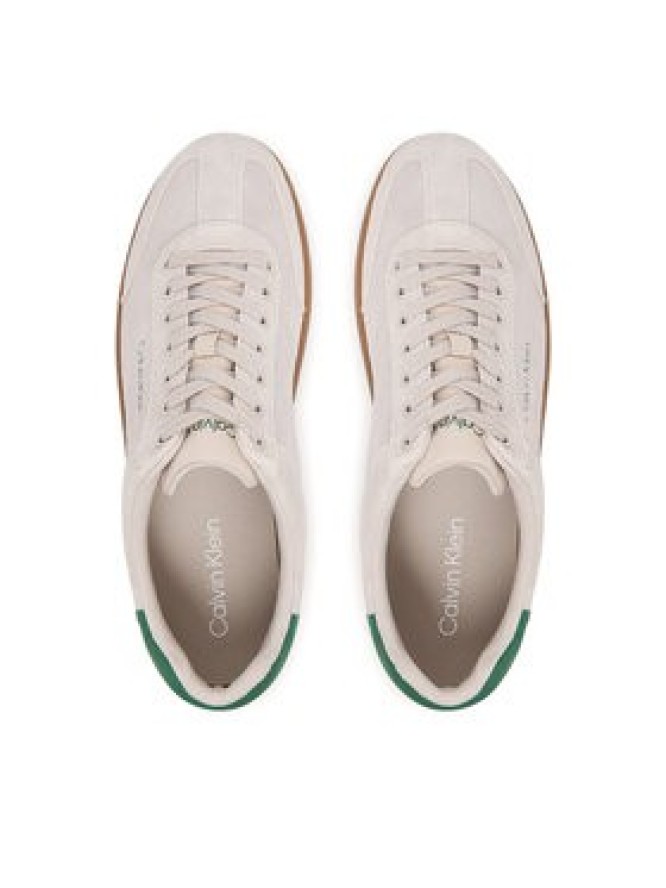 Calvin Klein Sneakersy Low Cupsole Laceup Su HM0HM01946 Beżowy