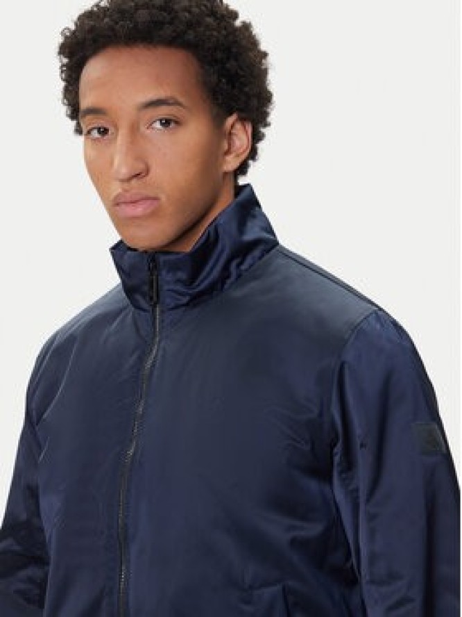 Calvin Klein Jeans Kurtka bomber Harrington LV04RC516G Granatowy Regular Fit
