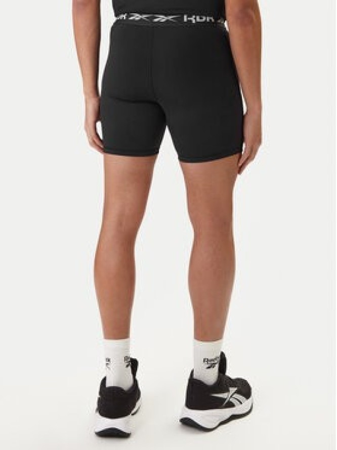 Reebok Szorty sportowe RK25600CCM Czarny Slim Fit