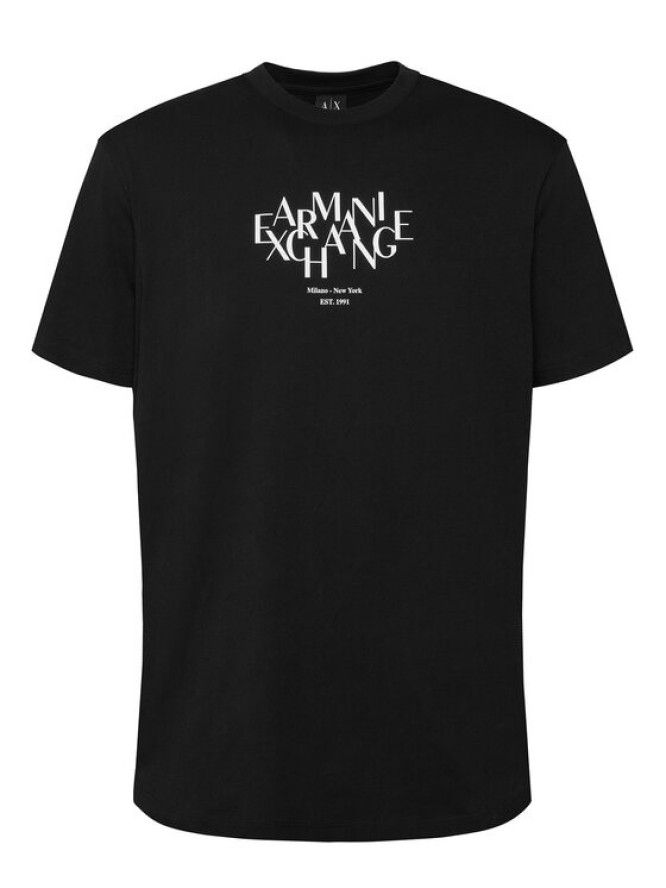 Armani Exchange T-Shirt XM002782 AF10356 UC001 Czarny Regular Fit