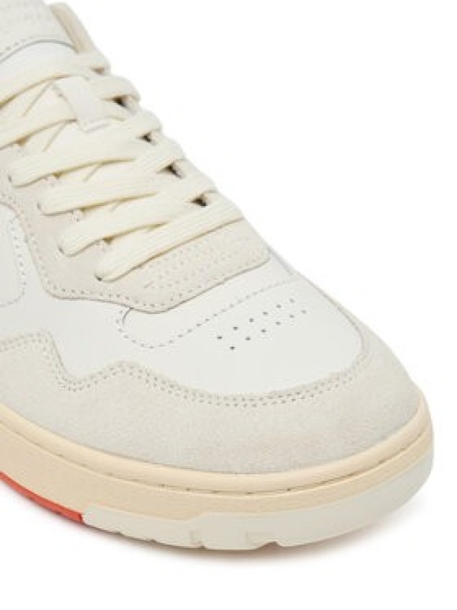 Tommy Hilfiger Sneakersy Th Basket Better Mix FM0FM05520 Écru