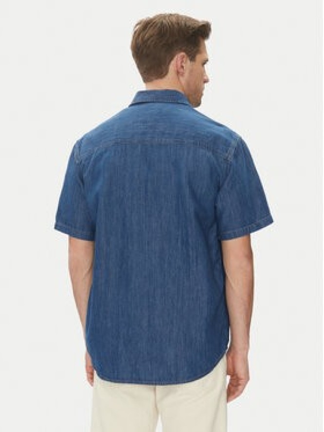 Calvin Klein Jeans Koszula jeansowa J30J327178 Niebieski Regular Fit