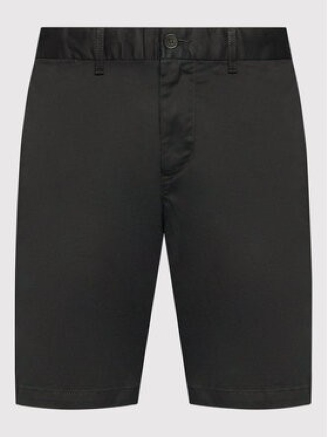 Tommy Hilfiger Szorty materiałowe Brooklyn MW0MW23563 Czarny Regular Fit