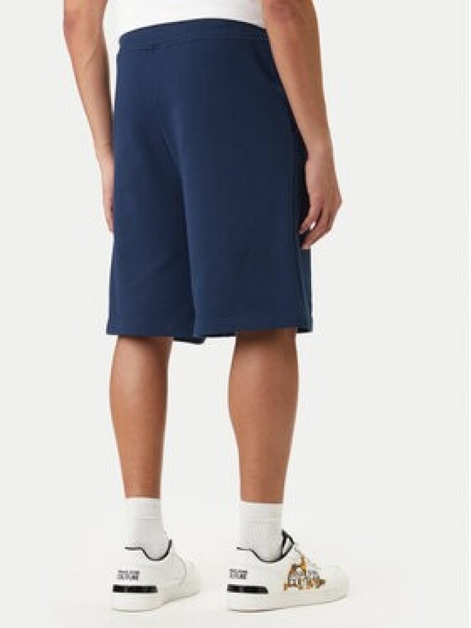 Versace Jeans Couture Szorty sportowe 80GADT03 CF01T Granatowy Regular Fit