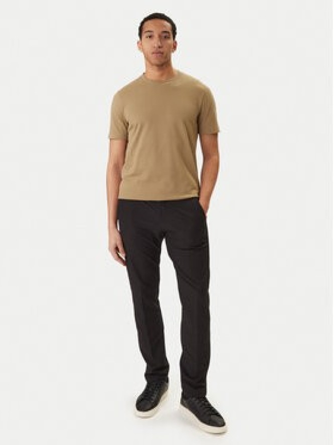 BOSS T-Shirt Tiburt 240 50452680 Khaki Regular Fit