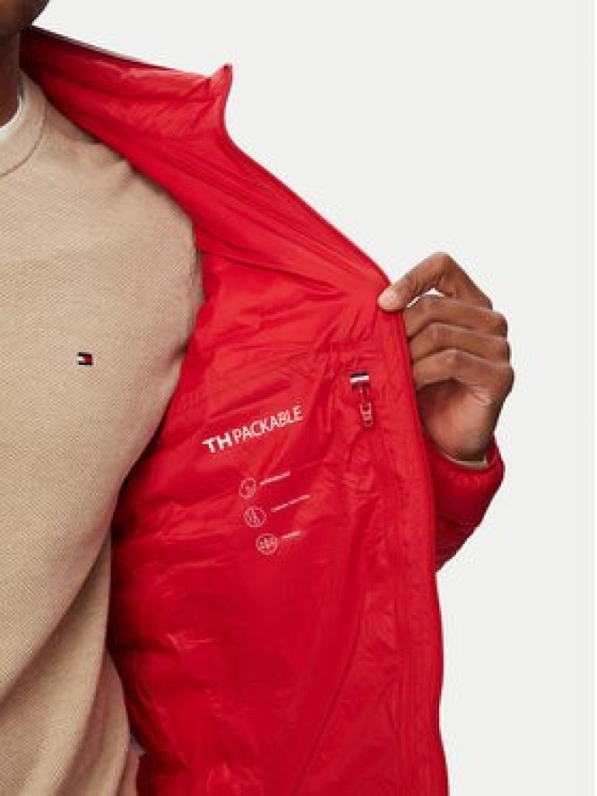 Tommy Hilfiger Kurtka przejściowa MW0MW37634 Czerwony Regular Fit