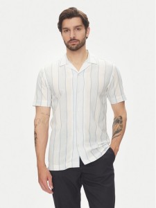 Lindbergh Koszula 30-203419 Błękitny Relaxed Fit