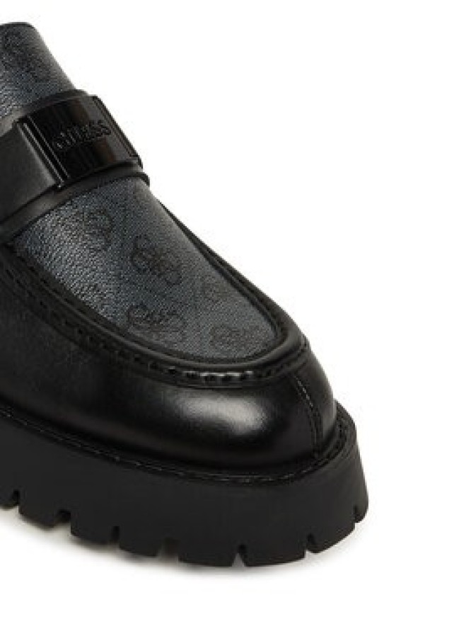 Guess Loafersy FMFZIA LEL14 Czarny