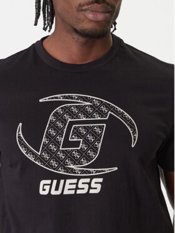 Guess T-Shirt Z6RI06 I3Z14 Czarny Regular Fit