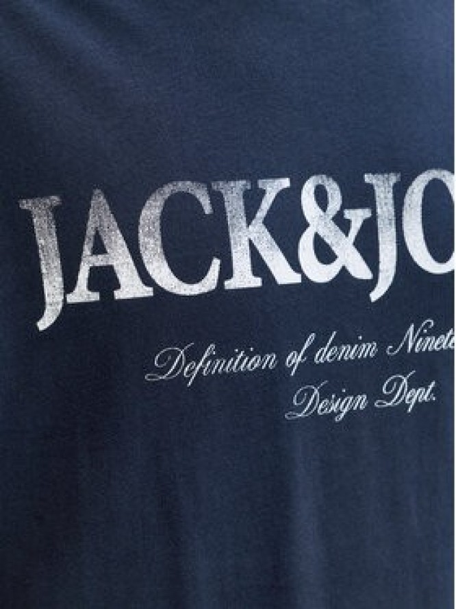 Jack & Jones T-Shirt Evin 12290173 Niebieski Regular Fit