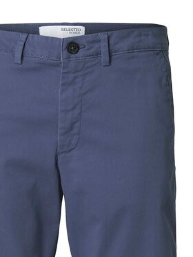 Selected Homme Szorty materiałowe Miles 16092329 Granatowy Slim Fit