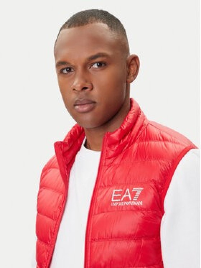 EA7 Emporio Armani Kamizelka 8NPQ01 PN29Z 1451 Czerwony Regular Fit