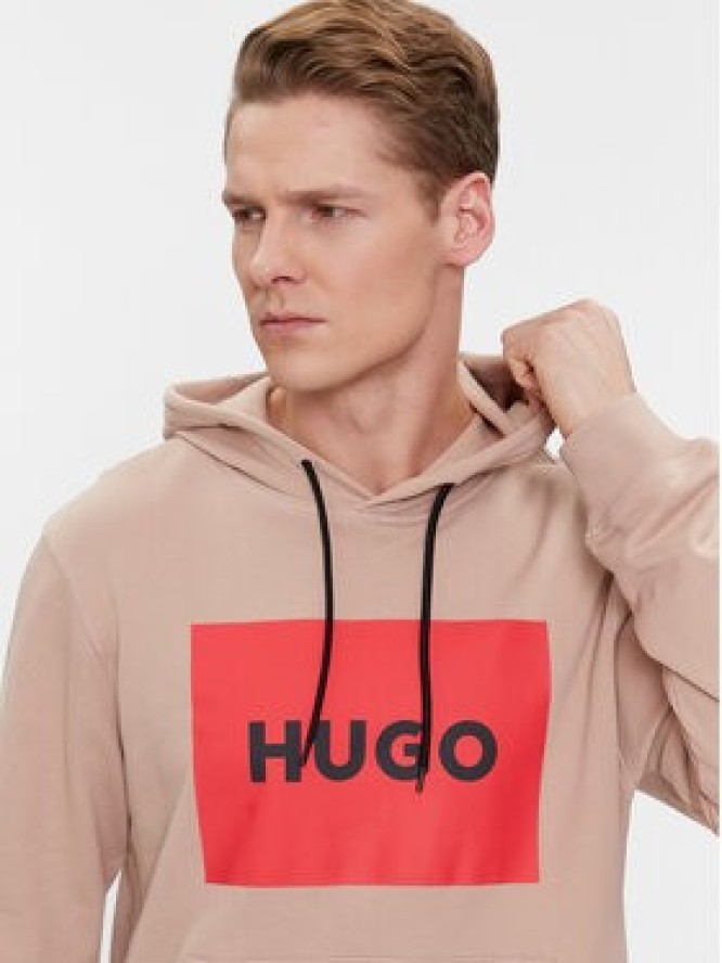 Hugo Bluza Duratschi223 50473168 Beżowy Regular Fit