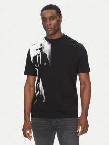 KARL LAGERFELD T-Shirt 755149 552225 Czarny Regular Fit